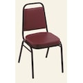 Holland Bar Stool Co 18" Stackable Banquet Chair, Upholstered Seat STK-1-O